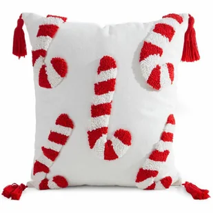 Poszewka świąteczna 150 45x45 cm laski - Pozostałe akcesoria świąteczne - miniaturka - grafika 1