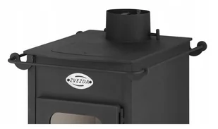 Piec kominek kuchnia węglowa fajerka 6-8kW (średnica wylotu spalin: 130 mm) - spełnia anty-smogowy EkoProjekt 99680052 - Kuchnie węglowe - miniaturka - grafika 7