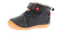 Buty dla dziewczynek - Kickers Buty dziecięce Sonizikro, granatowy, 18 EU - miniaturka - grafika 1