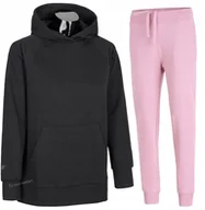 Spodnie sportowe damskie - 4F DAMSKI DRES BAWEĹNA KOMPLET BLUZA SPODNIE / rozm M - miniaturka - grafika 1
