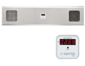 Urządzenia medyczne - ASB-236WC INOX przepływowa lampa UV-C Aseptor Basic ścienna z licznikiem - miniaturka - grafika 1