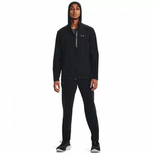 Męskie spodnie do biegania Under Armour UA Outrun the Storm Pant - czarne - UNDER ARMOUR - Spodnie sportowe męskie - miniaturka - grafika 1