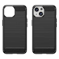 Etui i futerały do telefonów - Etui APPLE IPHONE 15 Nexeri Carbon Pancerne czarne - miniaturka - grafika 1