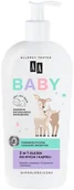 Kosmetyki kąpielowe dla dzieci - AA BABY 2 w 1 Olejek do mycia i kąpieli 400 ml - miniaturka - grafika 1