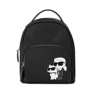 Plecaki - Plecak KARL LAGERFELD 240W3075 Black - miniaturka - grafika 1