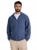 Bluzy męskie - Męski polar 4F bluza polarowa FLEM358 denim 32S XL - miniaturka - grafika 1