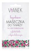 Maseczki do twarzy - Sylveco VIANEK Łagodząca maseczka do twarzy saszetka 10 g 5902249010503 - miniaturka - grafika 1