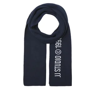 Szalik Jack&Jones Bottle 12259205 Granatowy - Apaszki i szaliki damskie - miniaturka - grafika 1