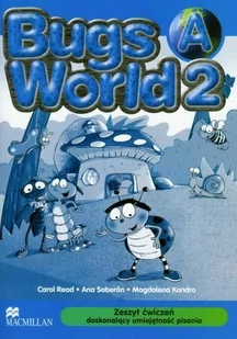 Macmillan Bugs World 2A Zeszyt ćwiczeń doskonalący umiejętność pisania - Read Carol, Ana Soberón, Magdalena Kondro - Podręczniki dla szkół podstawowych - miniaturka - grafika 1