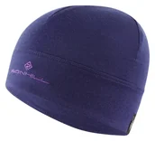 Czapki i chusty sportowe męskie - RONHILL Czapka biegowa MERINO BEANIE deep ocean/regal purple - miniaturka - grafika 1