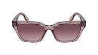Okulary przeciwsłoneczne - Lacoste Damskie okulary przeciwsłoneczne L6002S, szare (Transarent Grey) jeden rozmiar, Półprzezroczysty szary, Rozmiar uniwersalny - miniaturka - grafika 1