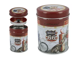 Puszka -  Classic & Exclusive, Motocykle (CARMANI) - Serwisy do kawy i herbaty - miniaturka - grafika 1