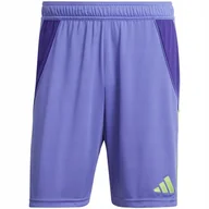 Spodenki męskie - Spodenki męskie adidas Tiro 24 fioletowe IT2413 L - miniaturka - grafika 1