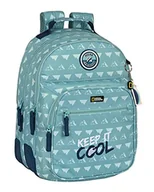 Plecaki - Plecak Podwójny adaptacyjny Wózek, Tkanina do recyklingu, National Geographic Below Zero, 320x150x420 mm, niebieski - miniaturka - grafika 1