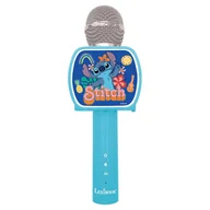 Instrumenty muzyczne dla dzieci - Lexibook Karaoke mikrofon z głośnikiem Disney Stitch - miniaturka - grafika 1