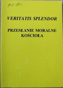 Przesłanie moralne Kościoła - Religia i religioznawstwo - miniaturka - grafika 1