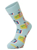 Skarpetki męskie - Happy Socks Skarpety Mężczyźni niebieski|żółty|zielony wzorzysty, 36-40 - miniaturka - grafika 1