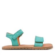 Buty dla dziewczynek - Sandały Froddo Barefoot Flexy Lia G3150264-22 M Zielony - miniaturka - grafika 1