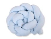 Ochraniacze do łóżeczka - Ochraniacz Warkocz Pleciony Do Łóżeczka - Niebieski - miniaturka - grafika 1