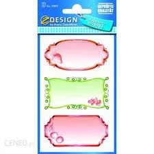 Zdesign  Naklejki papierowe na przetwory - Artykuły biurowe - miniaturka - grafika 1