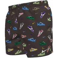 Kąpielówki męskie - Szorty kąpielowe męskie Nike Multi Print 5" Volley - miniaturka - grafika 1