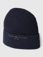 Czapki męskie - Czapka beanie z detalem z logo model ‘HORIZON’ - miniaturka - grafika 1