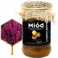 Miód - MIÓD WRZOSOWY 400 g - Gęsty, Prawdziwy Świeży właściwości manuka 2024r - miniaturka - grafika 1