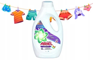 ARIEL ŻEL DO PRANIA OCHRONA KOLORÓW 20 PRAŃ NIEMCY - Środki do prania - miniaturka - grafika 1