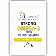 Witaminy i minerały - Forest Vitamin, Strong Omega-3, 100kaps. - miniaturka - grafika 1