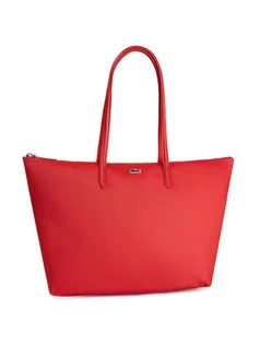 Torebki damskie - Lacoste Torebka L Shopping Bag NF1888PO Czerwony - grafika 1