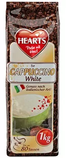 TSI Cappucino o smaku mlecznym HEARTS Cappuccino White, 1 kg - Cappuccino i kawy smakowe - miniaturka - grafika 1