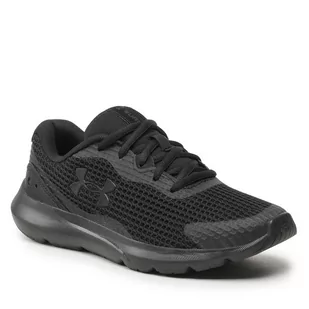 Buty Under Armour UA W Surge 3 3024894-002 Black/Black/Black - Buty sportowe damskie - miniaturka - grafika 1