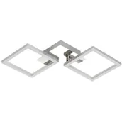 Lampy sufitowe - Oprawa LED LIGHTLOGIC LL DIJON 2S-LED (66284) Srebrny - miniaturka - grafika 1