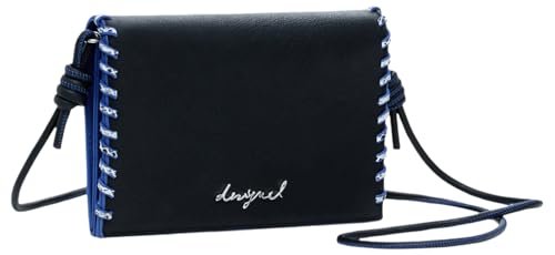 Desigual Mone_Capsule, Bi-Fold Wallet Women's, 18.8, Kolor: czarny, 18.8