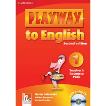 Cambridge University Press Playway to English 1 Teacher's Resource Pack + CD - Gerngross Günter, Holcombe Garan, Herbert Puchta - Książki do nauki języka angielskiego - miniaturka - grafika 1