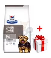 Sucha karma dla psów - HILL'S PD Prescription Diet Canine L/d Liver Care 10kg + niespodzianka dla psa GRATIS! - miniaturka - grafika 1