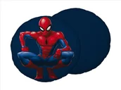 Kołdry i poduszki dla dzieci - Poduszka 35 cm Spider-man granatowa kształtka przytulanka - miniaturka - grafika 1