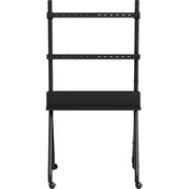 Uchwyty do telewizora - GEMBIRD TVS-86F-02 do TV 55-86 Cali Czarny - miniaturka - grafika 1