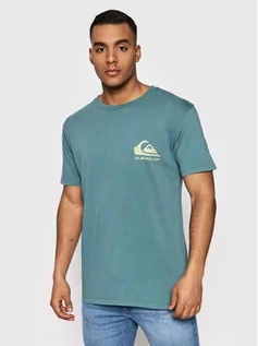 Koszulki i topy damskie - Quiksilver T-Shirt How Are You Feeling EQYZT06687 Zielony Regular Fit - grafika 1