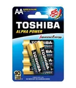 Baterie i akcesoria - Toshiba Baterie alkaliczne LR6GCH BP-6 Alkaliczny manganowy x 6 - miniaturka - grafika 1