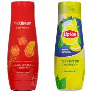 Syrop do SodaStream Cola Orange 440ml + Lipton Ice Tea Cytryna 440 ml - Syropy i koncentraty owocowe - miniaturka - grafika 1