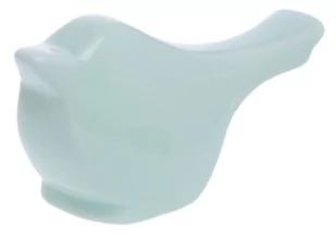 Ptaszek mały zielony ceramiczny - Figurki dekoracyjne - miniaturka - grafika 1