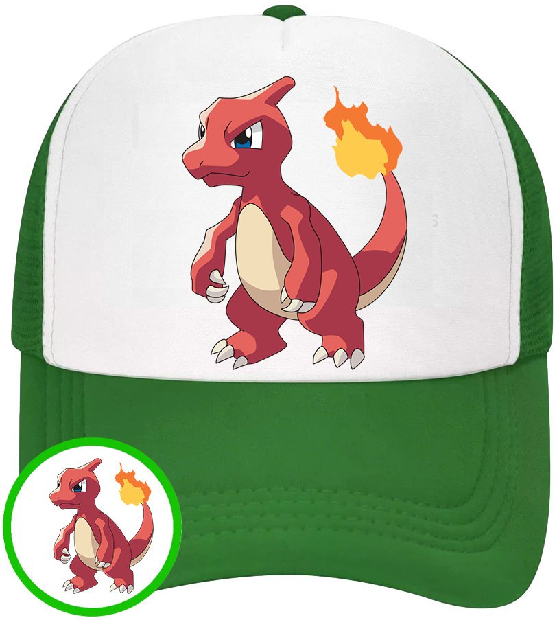CZAPKA Z DASZKIEM POKEMON PIKACHU DLA DZIECI SIATKA
