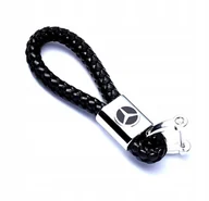 Akcesoria motoryzacyjne - BRELOK BRELOCZEK do kluczy MERCEDES -Skóra - miniaturka - grafika 1