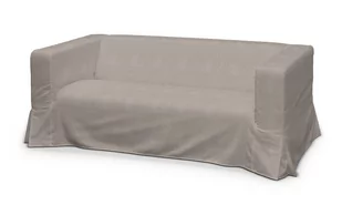 Dekoria Pokrowiec na sofę Klippan 2-osobową długi z kontrafałdami beżowo-szary 177 x 88 x 66 cm Etna 1013-705-09 - Meble modułowe i akcesoria - miniaturka - grafika 1