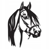 Dekoracje domu - OBRAZ 3d AŻUROWY KOŃ OBRAZ AŻUROWY 3d DEKORACJA OBRAZ AŻUROWY DEKORACJA - miniaturka - grafika 1