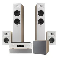 Kino domowe - Amplituner JBL MA310 Biały + Kolumny głośnikowe JBL Stage 2 260F Biały (2 szt.) + Kolumna głośnikowa JBL Stage 2 240 B Biały (2 szt.) + Głośnik centralny JBL Stage 2 245C Biały (1 szt.) + Subwoofer JBL Stage 2 200 P Biały - miniaturka - grafika 1
