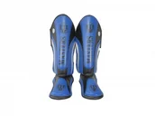 Ochraniacze do sportów walki - Masters Fight Equipment, Nagolenniki, NS - PU-FT Wako approved, niebieski, rozmiar XL - miniaturka - grafika 1