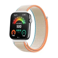Akcesoria do smartwatchy - opaska pasek bransoleta NYLON Huawei Watch FIT 3 beżowa - miniaturka - grafika 1