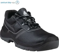 Obuwie robocze - DELTAPLUS JET3 S3 SRC PÓŁBUTY ZE SKÓRZANEGO KRUPONU BARWIONEGO, PODESZWA Z DWUWARSTWOWEGO PU (CZARNY, 41) - miniaturka - grafika 1